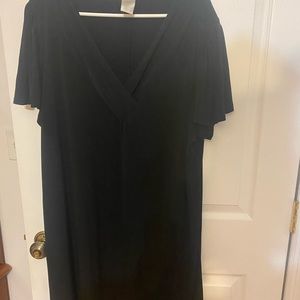 3x black dress